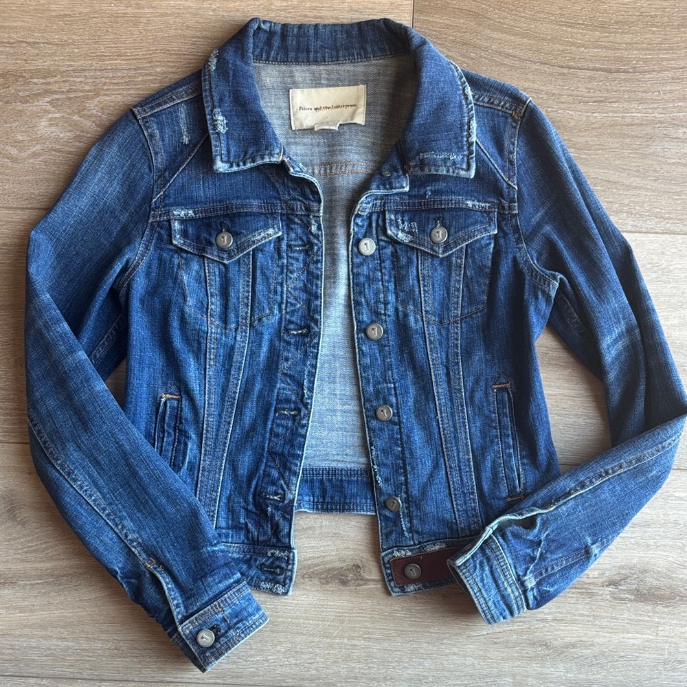 Anthropologie Pilcro Denim Jacket S Like New